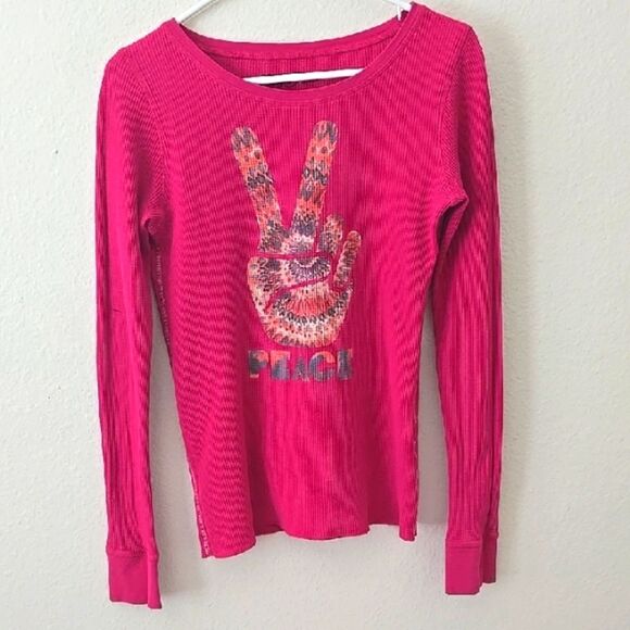 Lucky Brand Peace Sign Thermo L - Picture 1 of 6